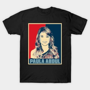 Paula Abdul Hope Poster Popart T-Shirt